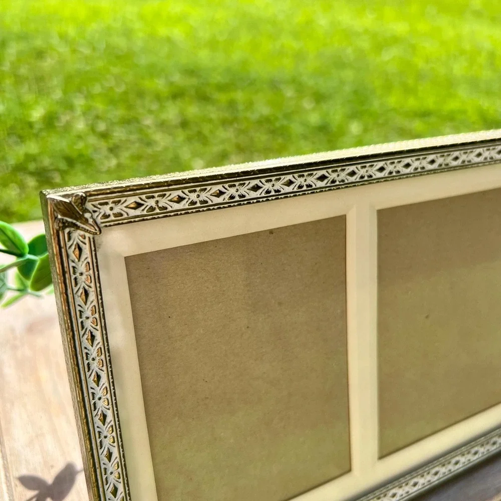 Vintage Gold Horizontal Ornate Picture Frame | Five 3x4